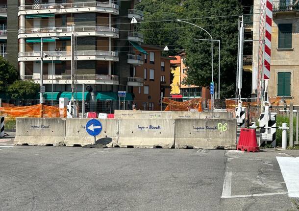 Ultimati i lavori stradali a Laveno Mombello. riapre il transito verso Cittiglio