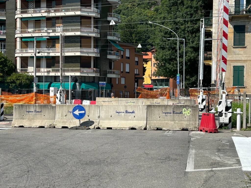 Ultimati i lavori stradali a Laveno Mombello. riapre il transito verso Cittiglio