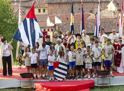 La premiazione del palio di Castiglione Olona 2025
