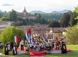 La premiazione del palio di Castiglione Olona 2025