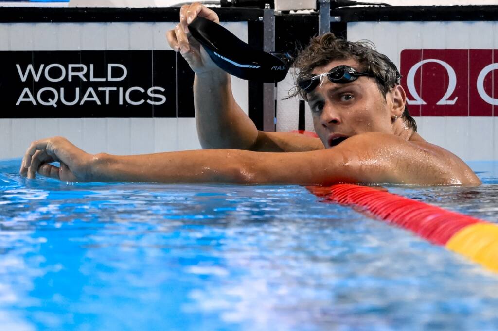 L\'argento di Tete Martinenghi ai Mondiali sui 100 rana ai Mondiali