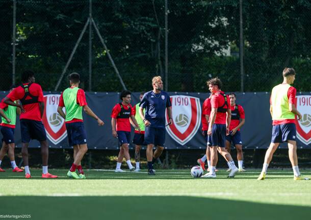 Il raduno del Varese Football Club