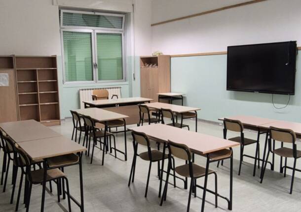 Cinque aule rimesse a nuovo alla scuola Ada Negri di Garbatola grazie ad un progetto di cittadinanza attiva