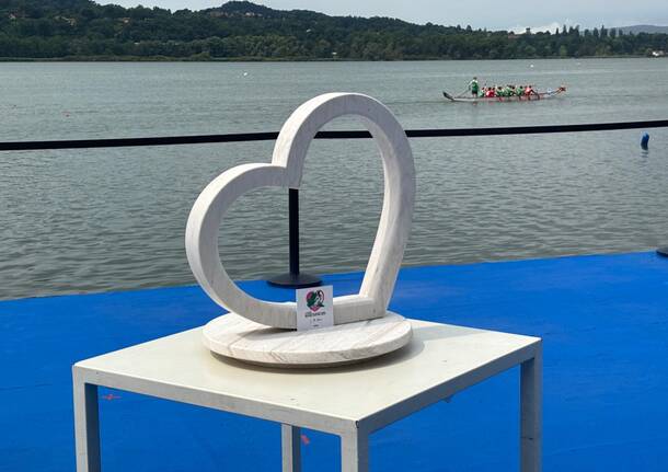 Il cuore olimpico arriva alla Schiranna di Varese