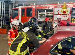 esercitazione vigili del fuoco