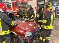 esercitazione vigili del fuoco