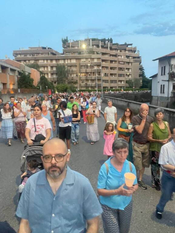 Fiaccolata per la pace