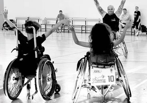 giovani basket carrozzina handicap sport varese