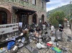 Il borducan dopo ll’incendio