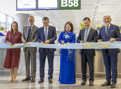 Il debutto del volo Milano Malpensa Hanoi