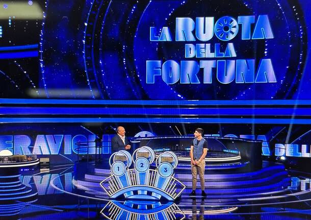 Il varesino Andrea Siciliano alla Ruota della Fortuna