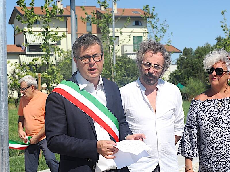 Inaugurata la rotonda di viale Milano a Gallarate