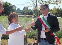 Inaugurata la rotonda di viale Milano a Gallarate