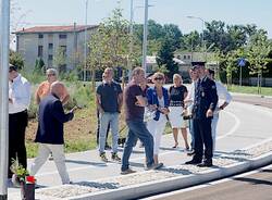 Inaugurata la rotonda di viale Milano a Gallarate