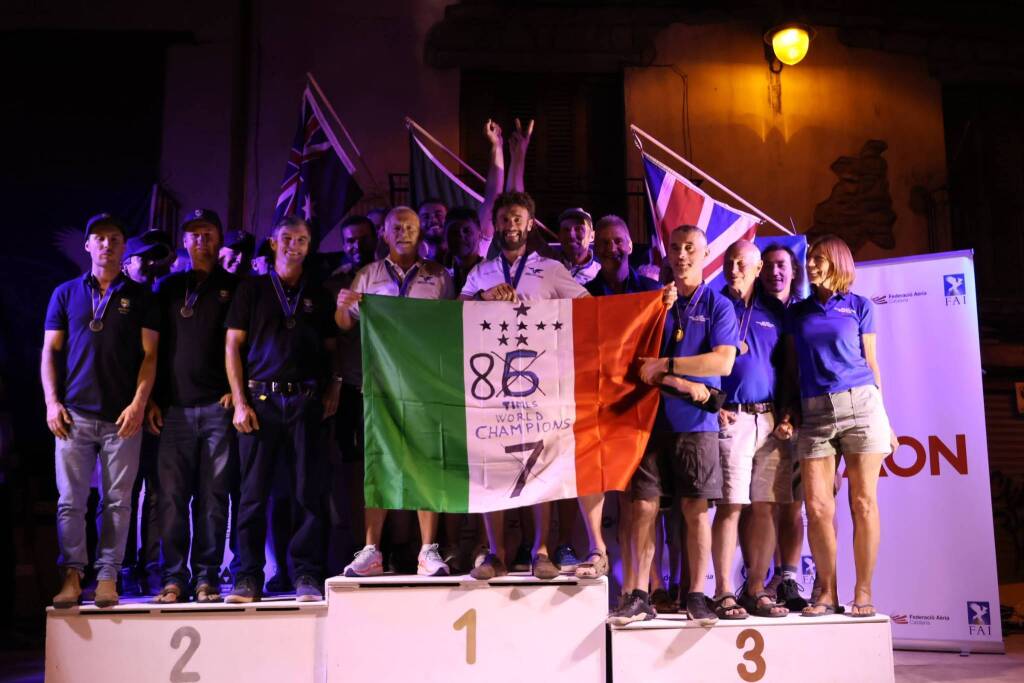 La Nazionale italiana vola in Spagna e conquista i campionati mondiali Classe 1