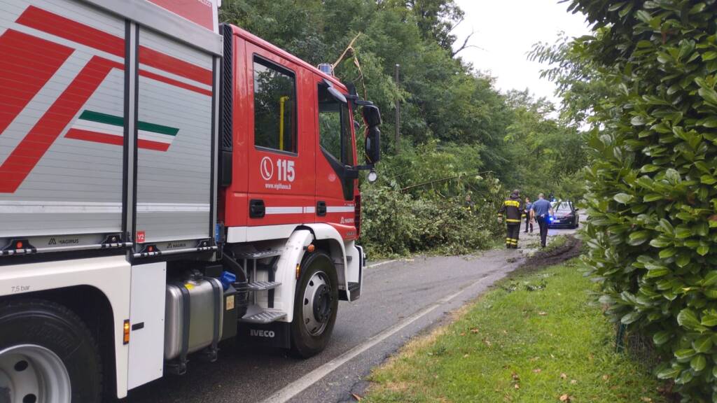 Maltempo a Ranco