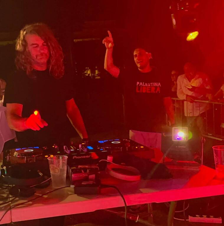 Massimino Lippoli e Ricky le Roi ai Giardini Estensi