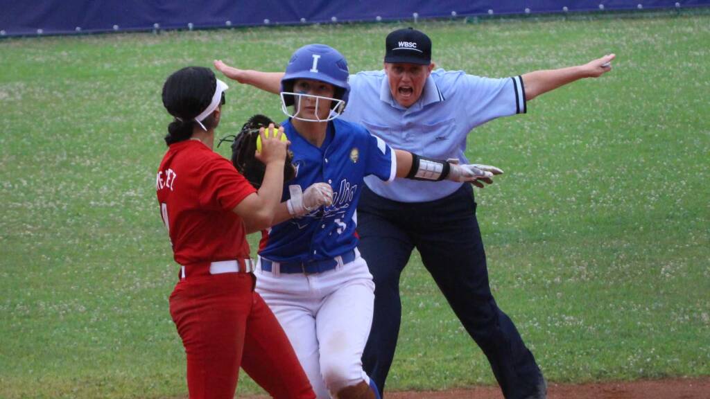 Mondiale Softball U15, Italia contro Messico