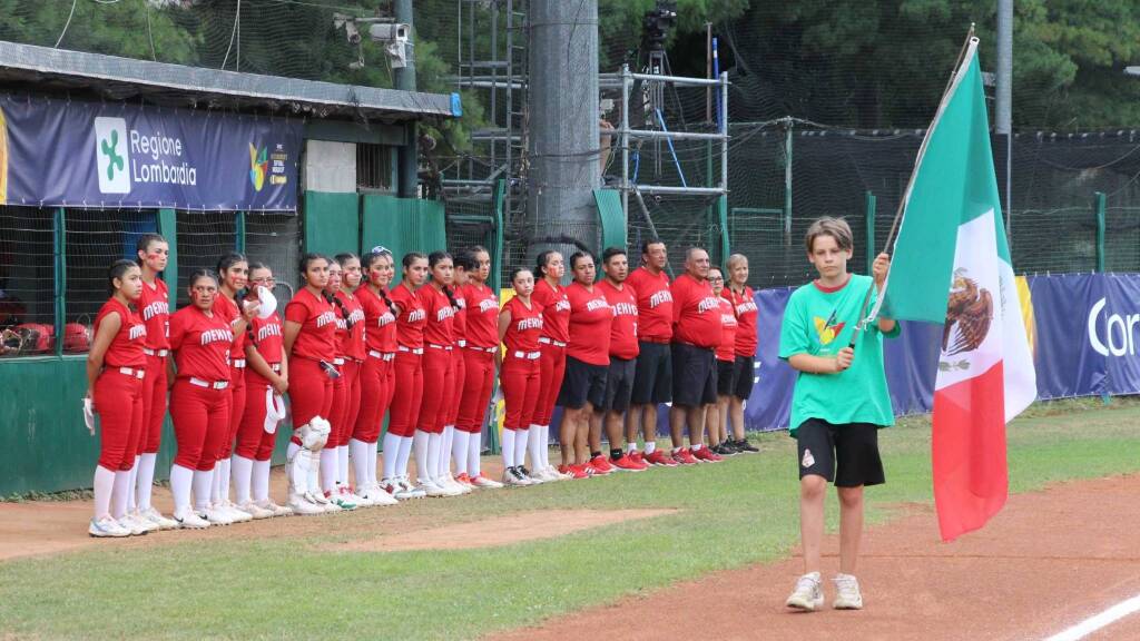 Mondiale Softball U15, Italia contro Messico
