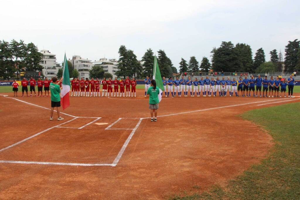 Mondiale Softball U15, Italia contro Messico