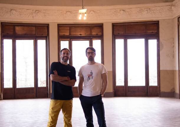 Morello e gabri intervistati all'hotel campo dei fiori