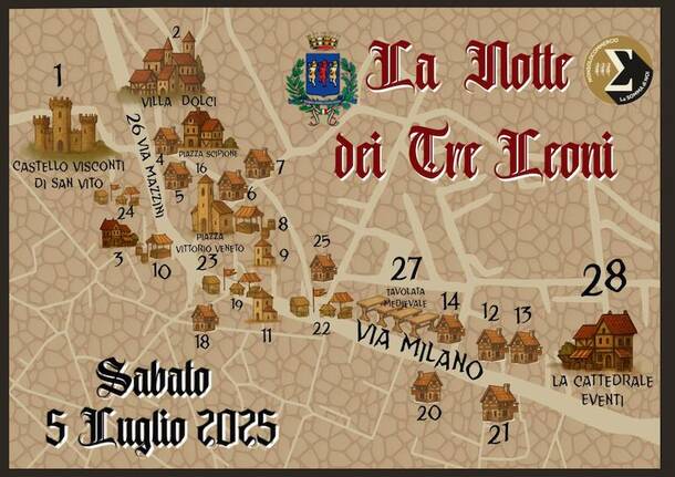 notte bianca medievale somma lombardo