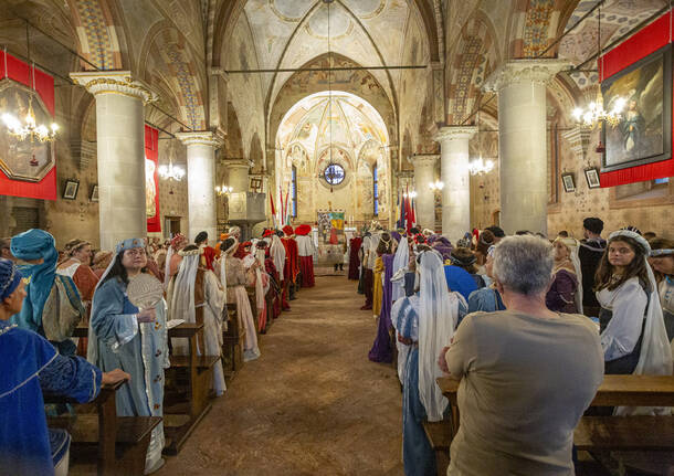 La benedizione della XLVII edizione del Palio di Castiglione Olona