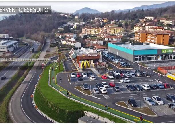 Progetto Sovrappasso SP1 a Gavirate