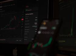 Schermo di trading sia su mobile che PC fisso