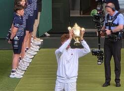 sinner vince a wimbledon, foto di mauro porcini