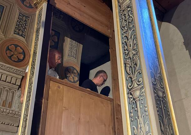 sironi avanzamento lavori organo
