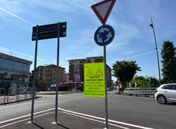 traffico in largo flaiano per chiusura di via gasparotto