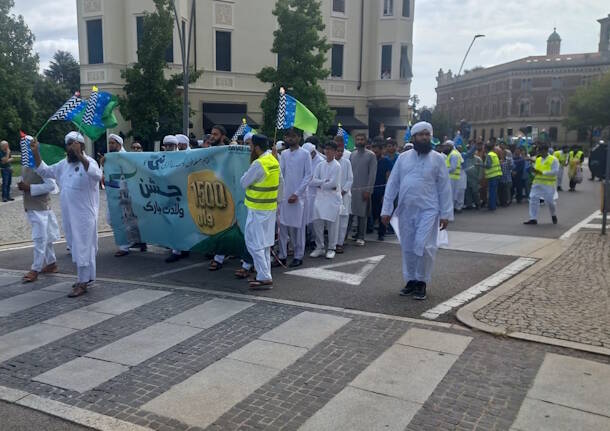 350 fedeli sunniti in corteo a Legnano per un messaggio di misericordia e pace