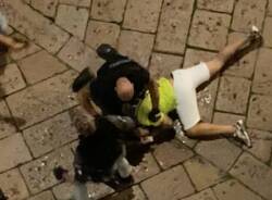aggressione security varese
