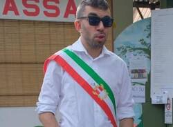 alessandro pepe con fascia tricolore