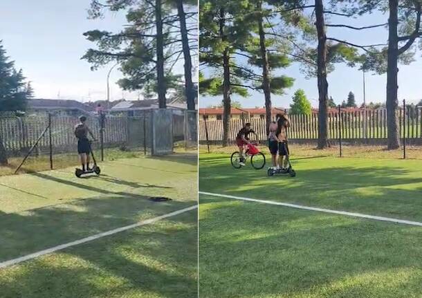 Baby gang invade l'Amicizia a Legnano e danneggia l'impianto
