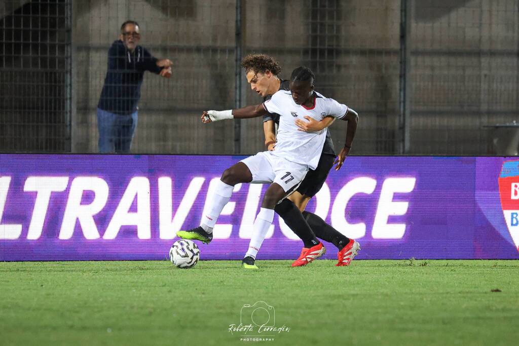 calcio pro patria pro vercelli 2-3