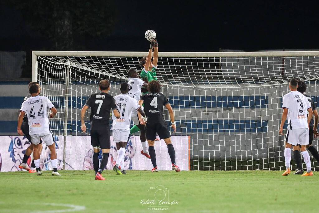 calcio pro patria pro vercelli 2-3