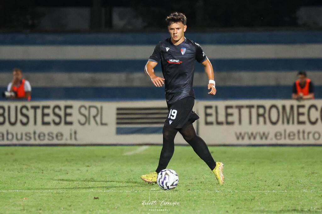 calcio pro patria pro vercelli 2-3