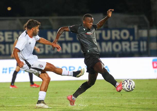 calcio pro patria pro vercelli 2-3