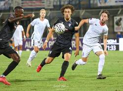 calcio pro patria pro vercelli 2-3