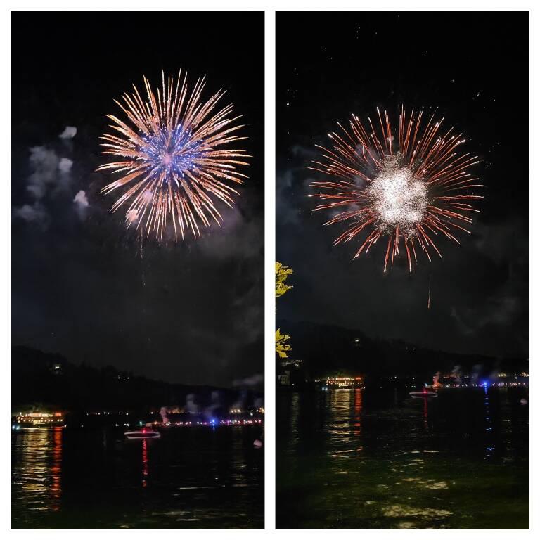 Fuochi di Ferragosto a Laveno
