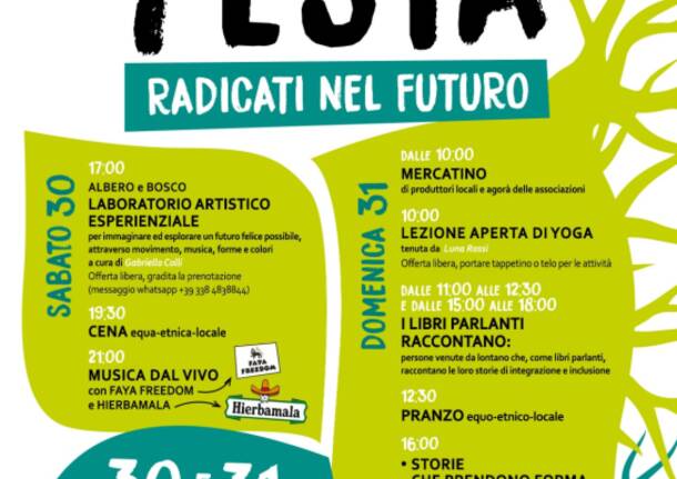 A Germignaga torna ÈQUA LA FESTA: radicati nel futuro tra musica, incontri e solidarietà
