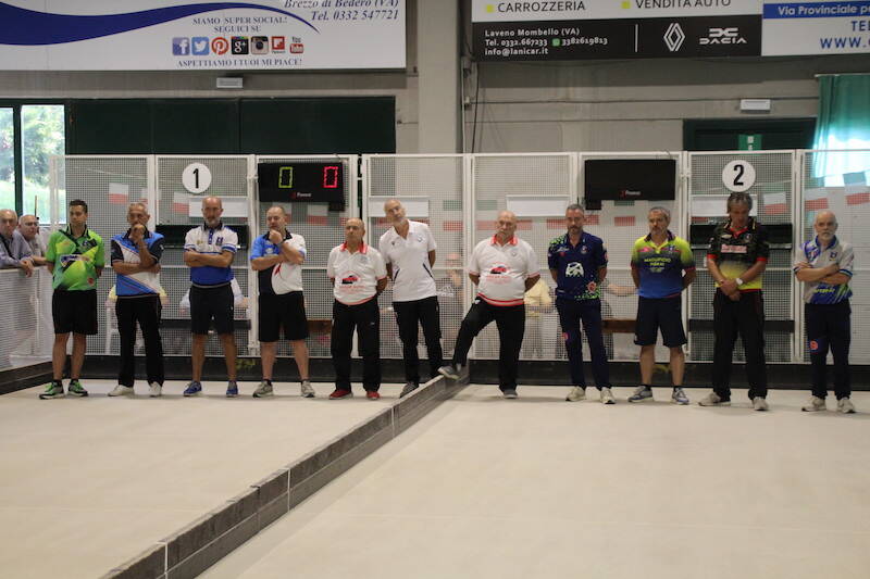 Bocce: le finali della gara Nazionale di Brezzo di Bedero