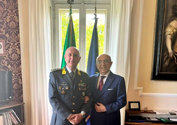 Comandante Guardia Finanza Giuseppe Coppola