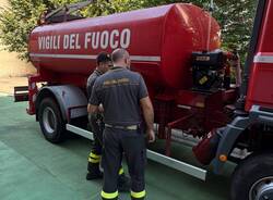 Croce Rossa a supporto dell'ospedale di Varese durante la crisi idrica