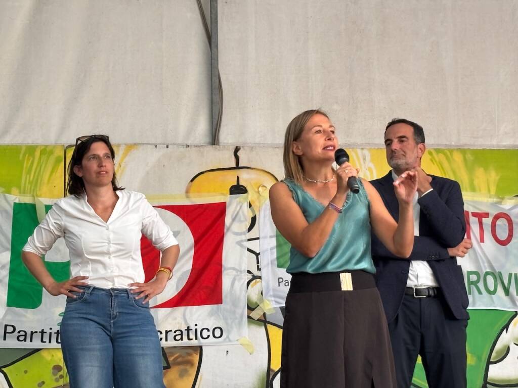 Elly Schlein alla Schiranna di Varese
