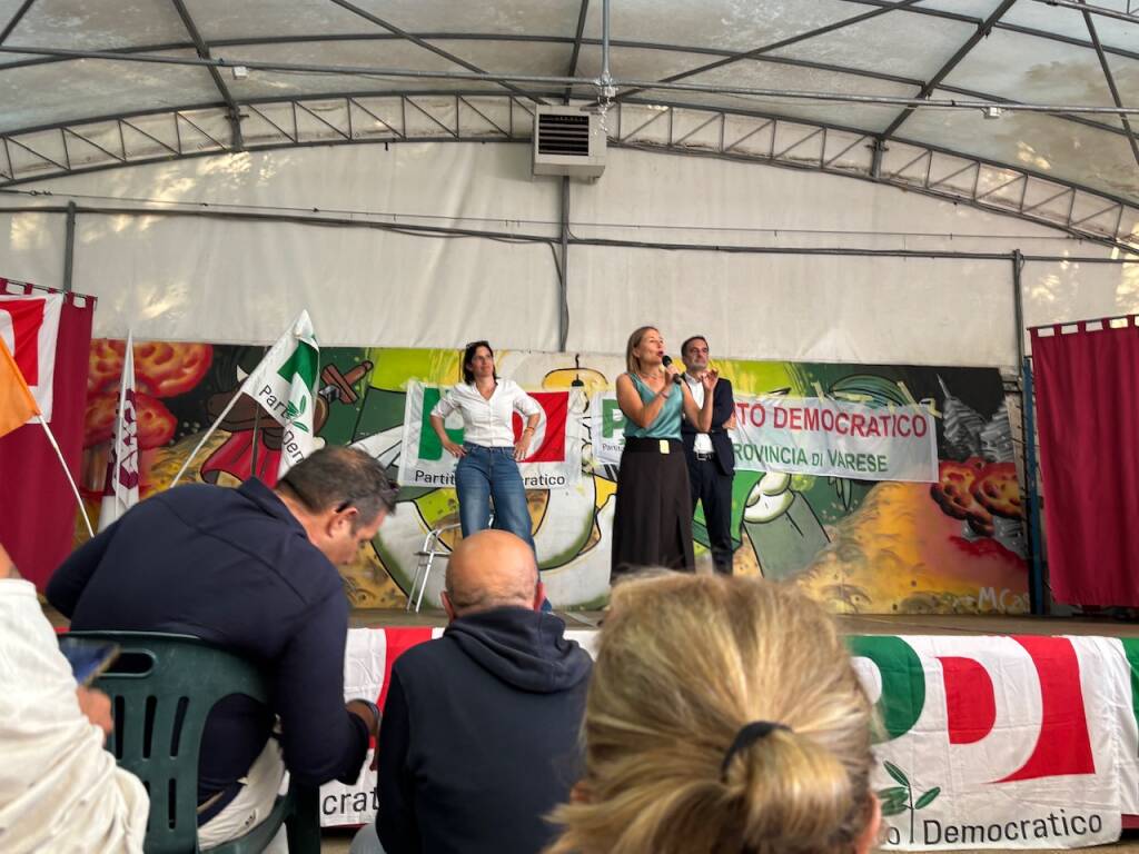 Elly Schlein alla Schiranna di Varese