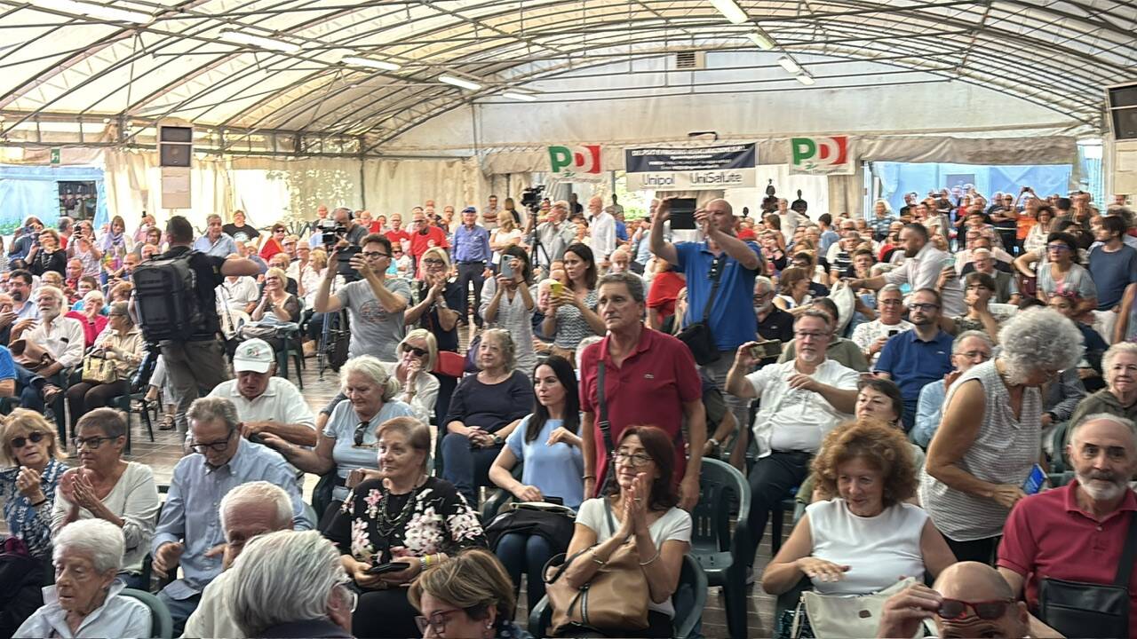 Elly Schlein alla Schiranna di Varese