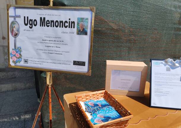 Funerale Ugo Menoncin 